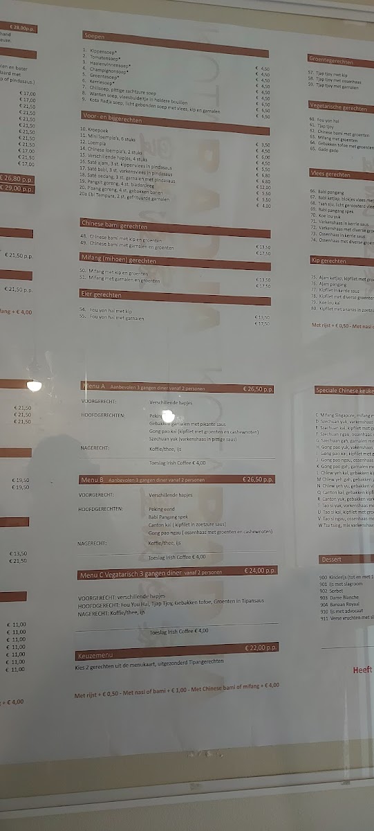 Menu Kota Radja Chinees-Indisch Restaurant-2